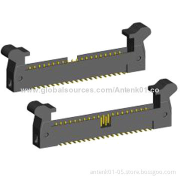 2.0mm shrouded header with ejector, SMD type